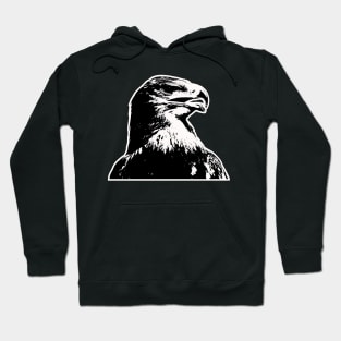 The eagle a proud self-confident bird of prey, bird of prey. Hoodie